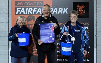 Bridgwater United Kick Off Mind in Somerset Mental Health Campaign